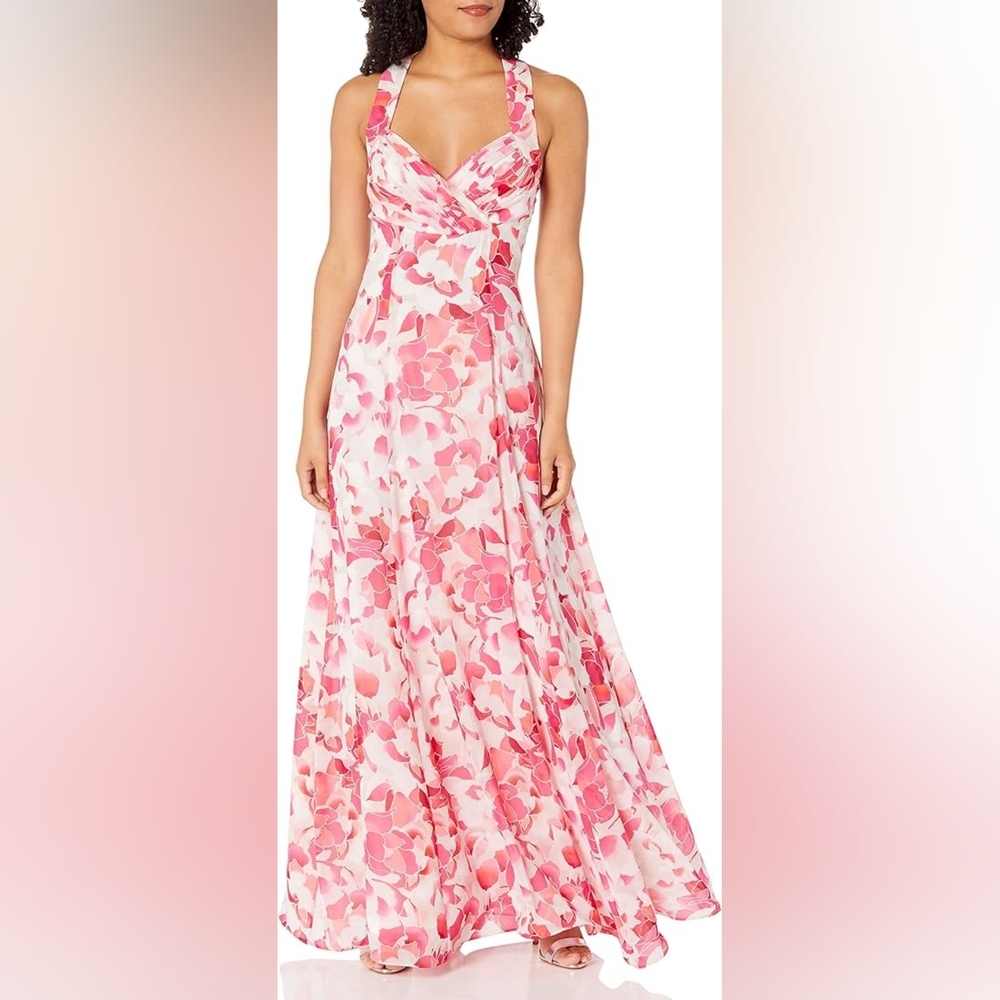 Calvin Klein Floral Gown 6 NWT